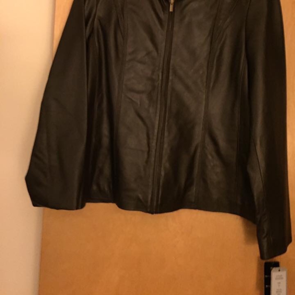 Buttery soft leather jackets 1 brown 1 black